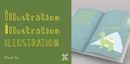 Agraph Font Poster 4