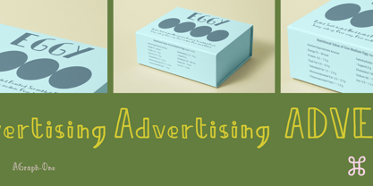 Agraph Font Poster 5