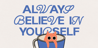 Perfect Barista Font Poster 7