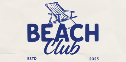 Sundary Beach Script duo Font Poster 2