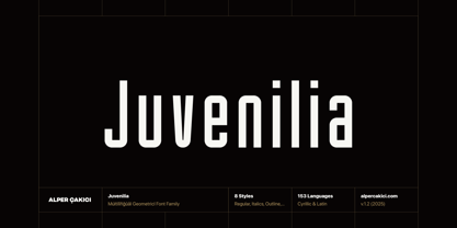 Juvenilia Font Poster 1