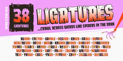 Ayr Rooted Font Poster 6