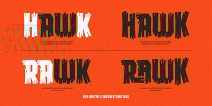 Ayr Rooted Font Poster 4