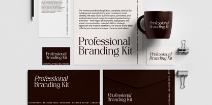 Avoxan Font Poster 2