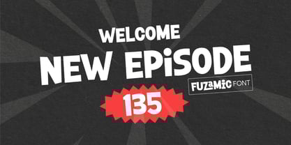 Fuzamic Font Poster 5