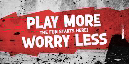 Fuzamic Font Poster 2