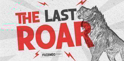 Fuzamic Font Poster 3