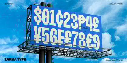 Nobulina Font Poster 11