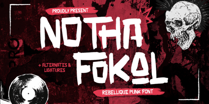 Notha Fokal Font Poster 1