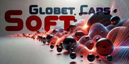 Globet Caps Font Poster 9