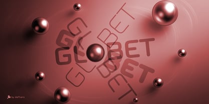 Globet Caps Font Poster 11