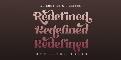 Bedross Font Poster 9