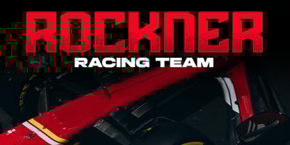 Readon Esport Font Poster 4