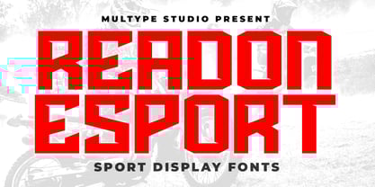 Readon Esport Font Poster 1
