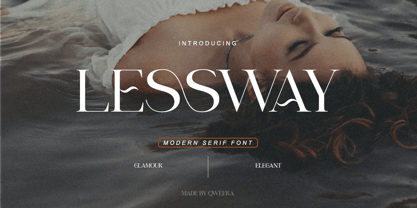 Lessway Font Poster 1