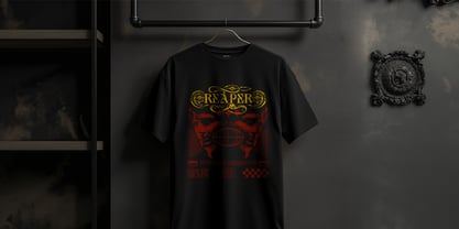 Ocular Doom Font Poster 13