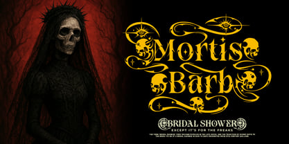 Ocular Doom Font Poster 4