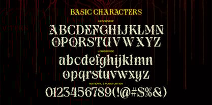 Ocular Doom Font Poster 5