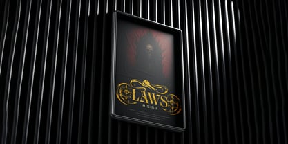 Ocular Doom Font Poster 10