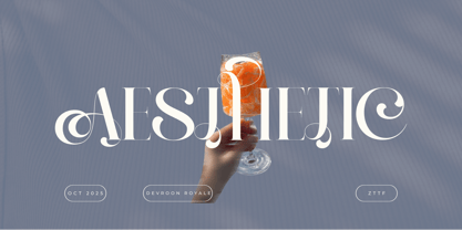 Devroon Royale Font Poster 5