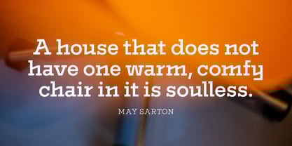 Flink Slab Font Poster 5