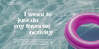 Bolaken Font Poster 7