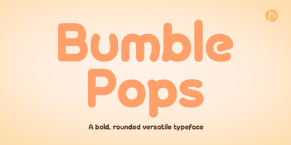 Bumblepops Font Poster 1