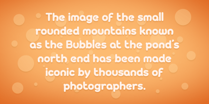 Bumblepops Font Poster 2