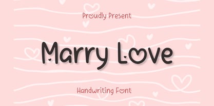 Marry Love Font Poster 1