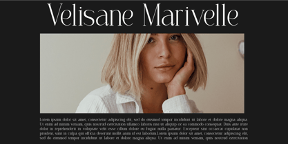 Solvera Lorvane Font Poster 3