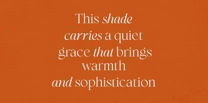 The Esteh Italic Slant Font Poster 7