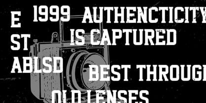 Belano Dampod Font Poster 3