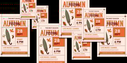 Belano Dampod Font Poster 6