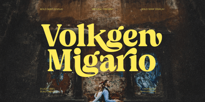 Volkgen Migario Font Poster 1