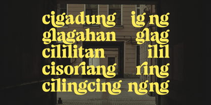 Volkgen Migario Font Poster 8