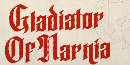 Glendork Font Poster 2