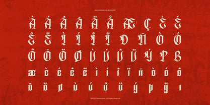 Glendork Font Poster 11