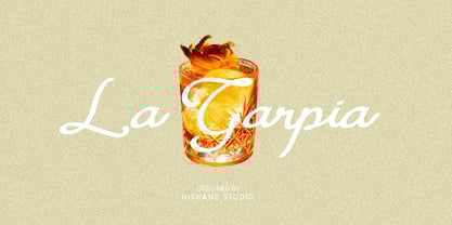 La Garpia Font Poster 1