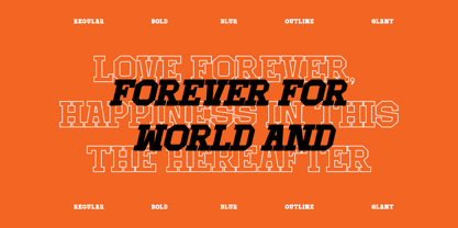 Morista Expanded Font Poster 5