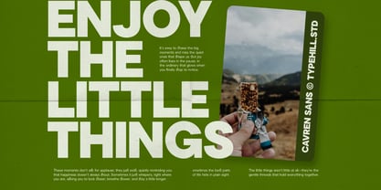 Cavren Sans Font Poster 10