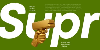 Cavren Sans Font Poster 3