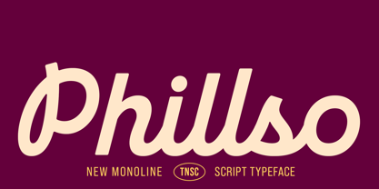 Phillso Font Poster 1