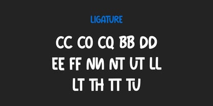 Muffy Font Poster 4