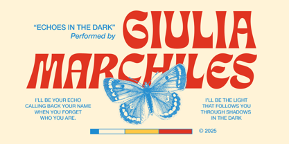 IC Mattelir Font Poster 3