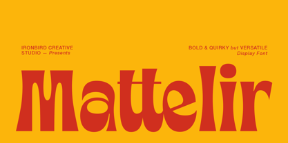 IC Mattelir Font Poster 1