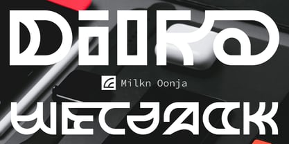 Milkn Oonja Font Poster 2
