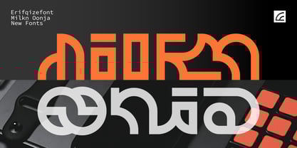 Milkn Oonja Font Poster 1