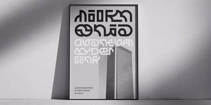 Milkn Oonja Font Poster 11