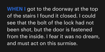 Encamp Font Poster 2