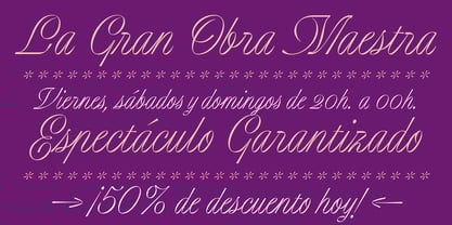 Ribbonetta Font Poster 5